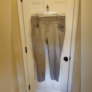Lascana grey button up jeans